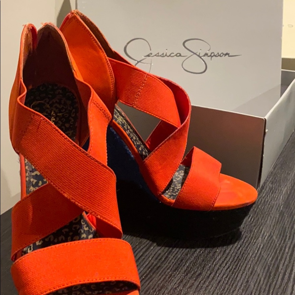 Jessica Simpson Wedges only worn twice